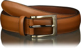"Timothy" Leather Dress Belt – Extended Sizes