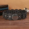 Women’s Boho Western PU Leather Belt - Vintage Dot Style Waist Belt