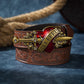 Antique Western Sword Heart Belt Buckle - Unisex Metal Gift