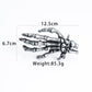 Skull Claw Buckle Genuine Leather Rider Belt