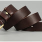 Handmade Cowhide Leather Rivet Belt for Men
