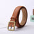 Elegant Cowhide Leather Casual Belt for Men & Women