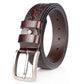 Carved craft men's belt