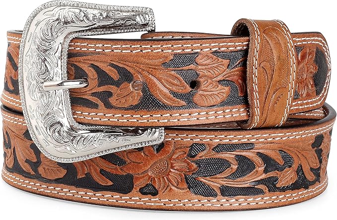 Men's Full Grain Leather Belt Strap – Interchangeable Buckle