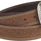 Men's Floral Embossed Leather Belt – Ariat Style