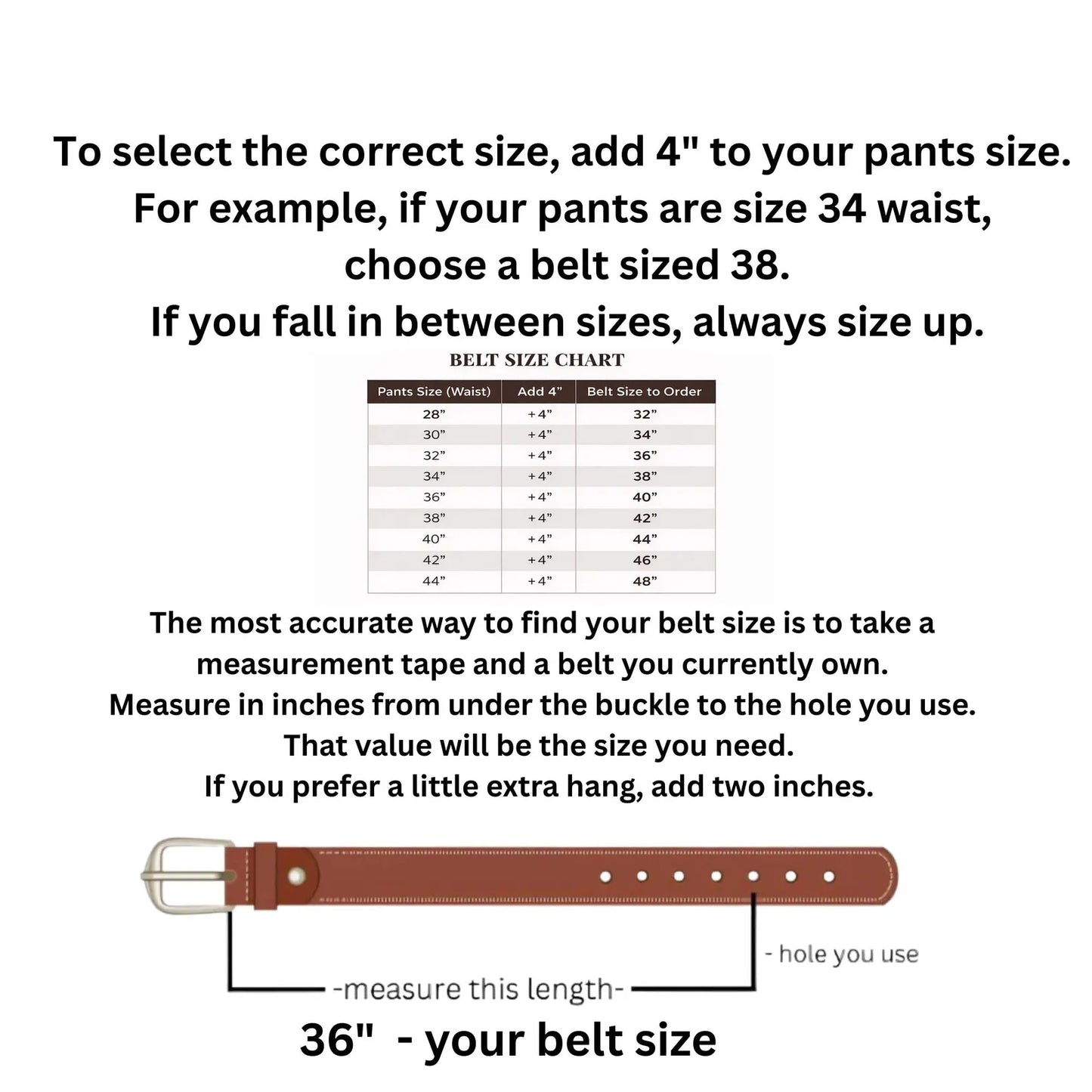 Full Grain Leather Western Belt – Eagle Tooled Design