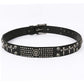 Punk Skull Head Leather Belt for Men