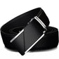 COWATHER Leather Automatic Buckle Statement Belt for Men