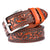 Carved craft men's belt