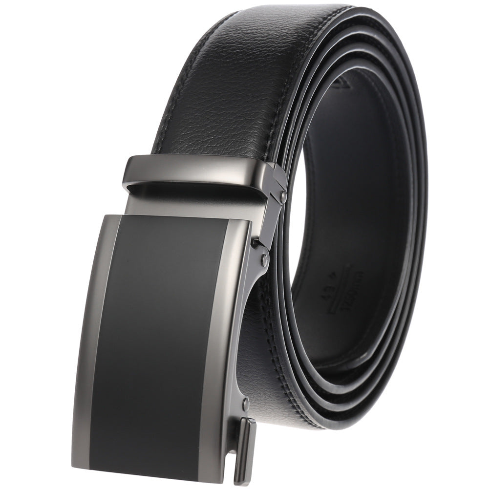Men’s Statement Leather Ratchet Dress Belt