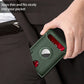 Men’s Airtag Wallet – Genuine Leather Bifold Slim Wallet with RFID Blocking & Money Clip