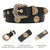 Women's Studded Faux Leather Belt - Western Punk Style for Dresses & Jeans