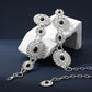 Women's Boho Concho Chain Waist Belt – Silver