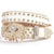 Sparkling Western Rhinestone Belt for Men & Women – Crystal Studded Cowboy Jeans