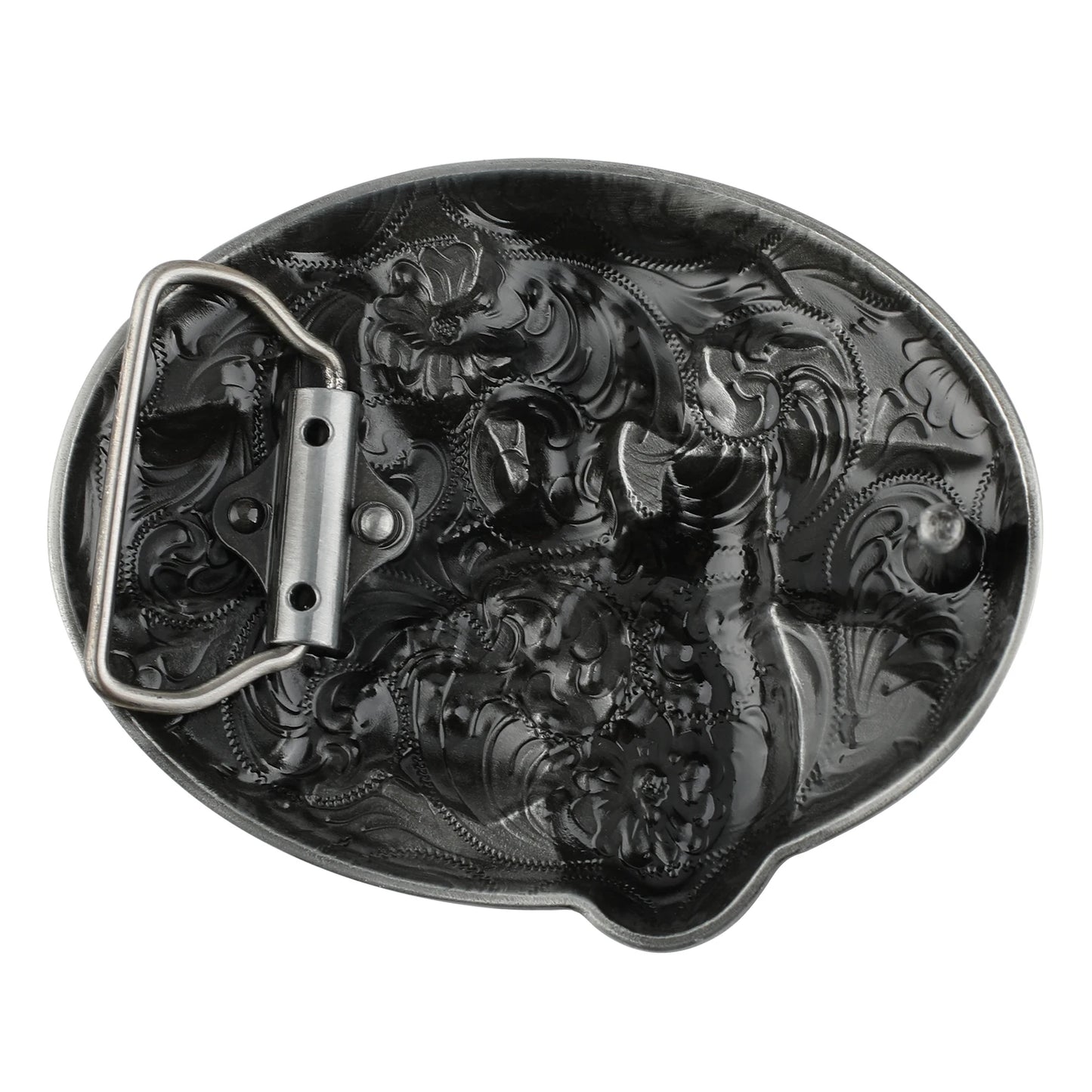 Vintage Western Belt Buckle for Men - Durable Zinc Alloy