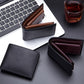 Men’s Short Trifold Wallet | Genuine Leather First Layer Cowhide