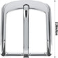 3-Pack Metal Prong Buckle Set - Silver, Black & Bronze