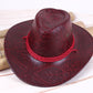 Great Western Cowboy Hat Straw Cavalier Hat