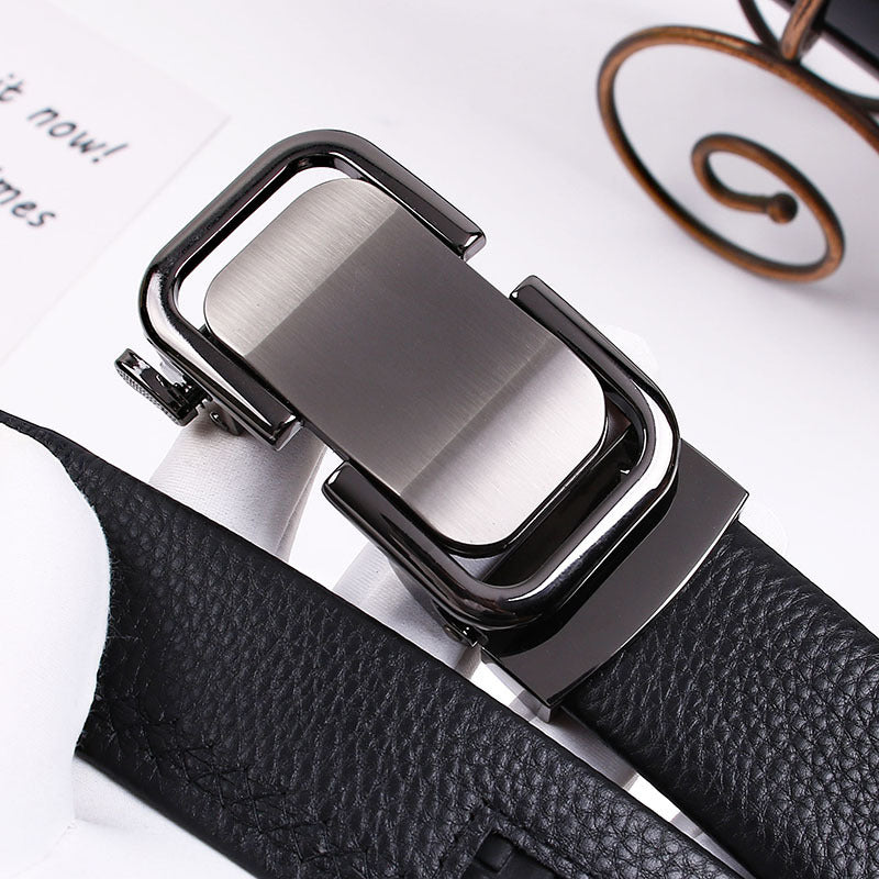 Men’s Statement Cowhide Leather Belt