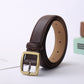 Elegant Cowhide Leather Casual Belt for Men & Women