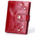 Men’s High-End Suede Leather Business Wallet – Premium First Layer Cowhide, Magnetic Closure