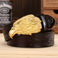 Men's Fashion Eagle Leather Belt