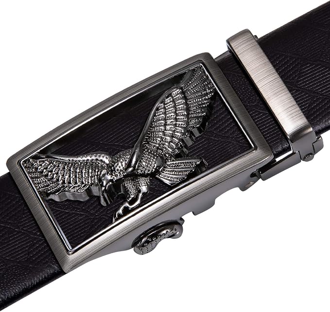 35mm Ratchet Belt with Full Grain Leather Strap