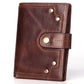 Men’s High-End Suede Leather Business Wallet – Premium First Layer Cowhide, Magnetic Closure