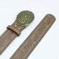 Women's Floral Embossed Western Belt – Vintage Buckle