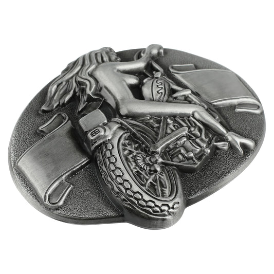 Vintage Western Belt Buckle for Men - Durable Zinc Alloy