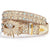 Sparkling Western Rhinestone Belt for Men & Women – Crystal Studded Cowboy Jeans