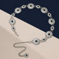 Women's Boho Concho Chain Waist Belt – Silver