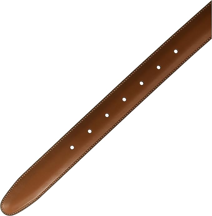 "Timothy" Leather Dress Belt – Extended Sizes