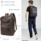 Men's Waxed Full Grain Leather Business Rucksack – 17