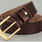 Handmade Cowhide Leather Rivet Belt for Men