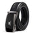 Men’s Glossy Leather Statement Belt
