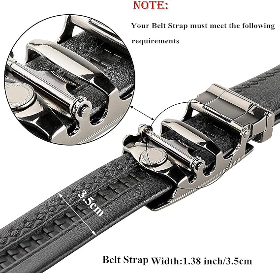 40mm Ratchet Belt Buckle - Gold & Silver Tone