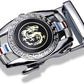 40mm Ratchet Belt Buckle Replacement with Slide Click Lock