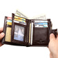 Men's leather Trifold wallet