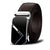 Men’s Statement Cowhide Belt with Automatic Buckle