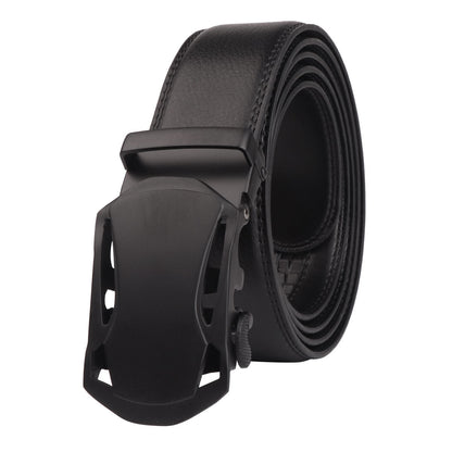 Men’s Statement Leather Pin Buckle Belt