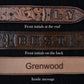 Wildlife Scene Leather Belt – Handmade Cowboy Belt