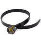 Casual Cowhide Leather Belt - Smooth Buckle Everyday Fit