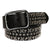 Punk Skull Rivet Cowhide Belt for Men