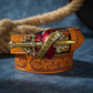Antique Western Sword Heart Belt Buckle - Unisex Metal Gift