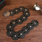 Women's Vintage Bohemian PU Leather Belt | Western Dot Pattern