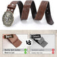 Western Cowboy Belt for Men – Retro Buckle Design