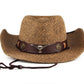 Mixed Color Straw Hat Western Straw Cowboy Hat