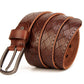 Men's Leather Pin Buckle Belt – Head Layer Cowhide