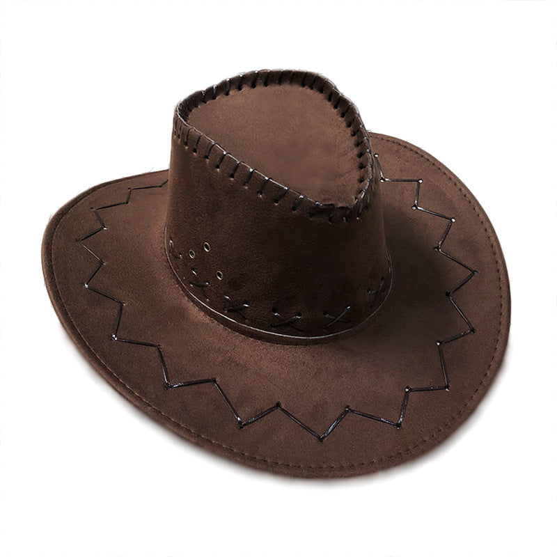 Casual flannel cowboy hat